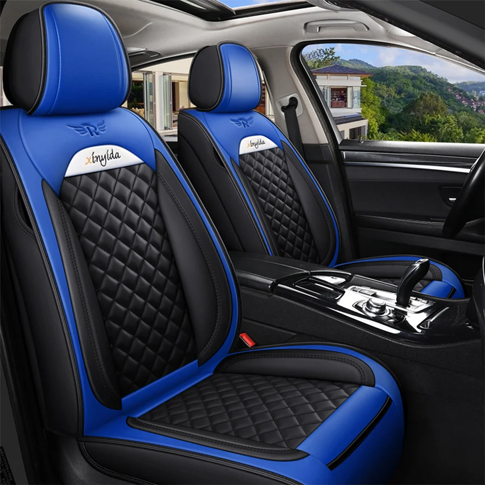 Car seat cover leather for chevrolet all models sonic lacetti spark equinox cross epica aveo malibu captivate car protector | Автомобили и