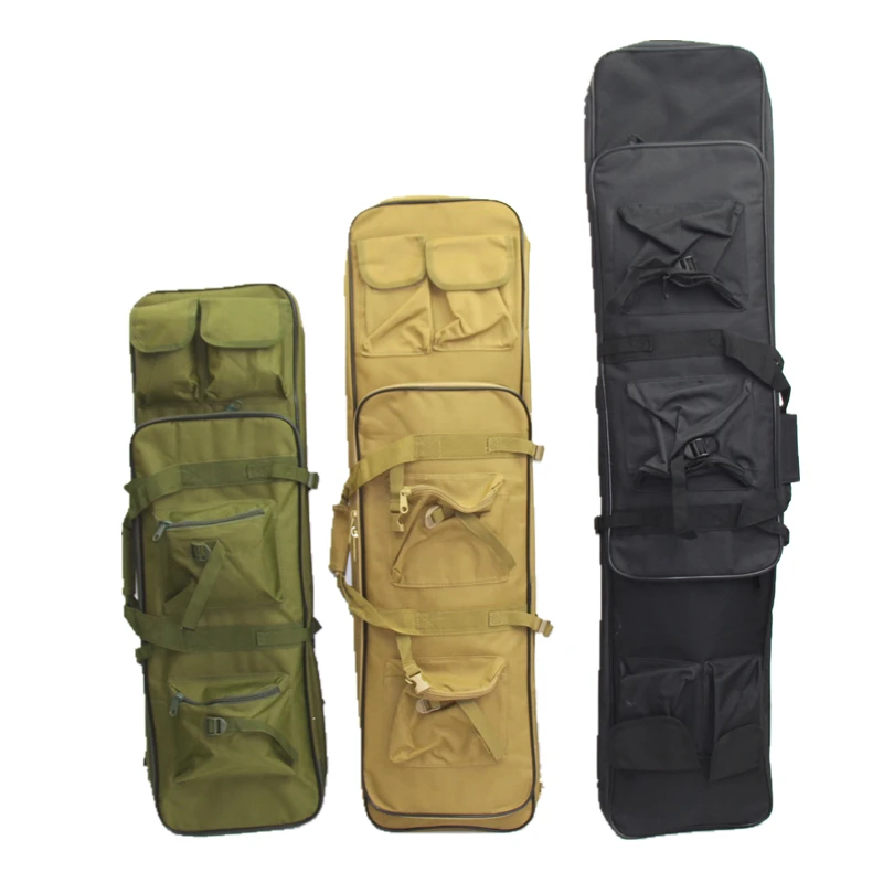 Ceny Strzelanie wojskowe pistolet karabin torba bolsa Tactical polowanie pojemnik wyścielany 85cm 95cm 120cm Airsoft torba myśliwska