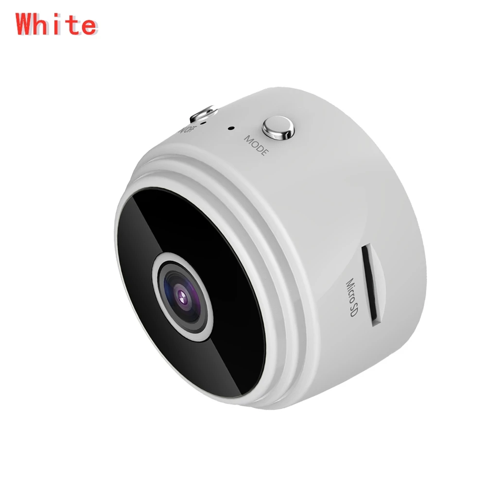 Мини-камера для улицы, ночная версия 1080 P, беспроводная ip-камера, видеокамера, видео рекордер, беспроводная маленькая камера для видеонаблюдения - Цвет: Белый