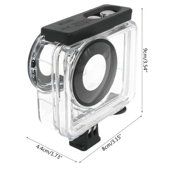 

Dual Lens Panoramic Waterproof Case for Insta360one R Camera Diving Case R2JB