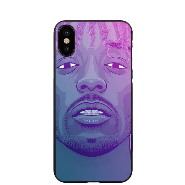 A35 Lil Uzi Vert мягкий ТПУ Черный силиконовый чехол для iPhone Xr Xs Max X или 10 8 7 6 6S Plus 5 5S SE