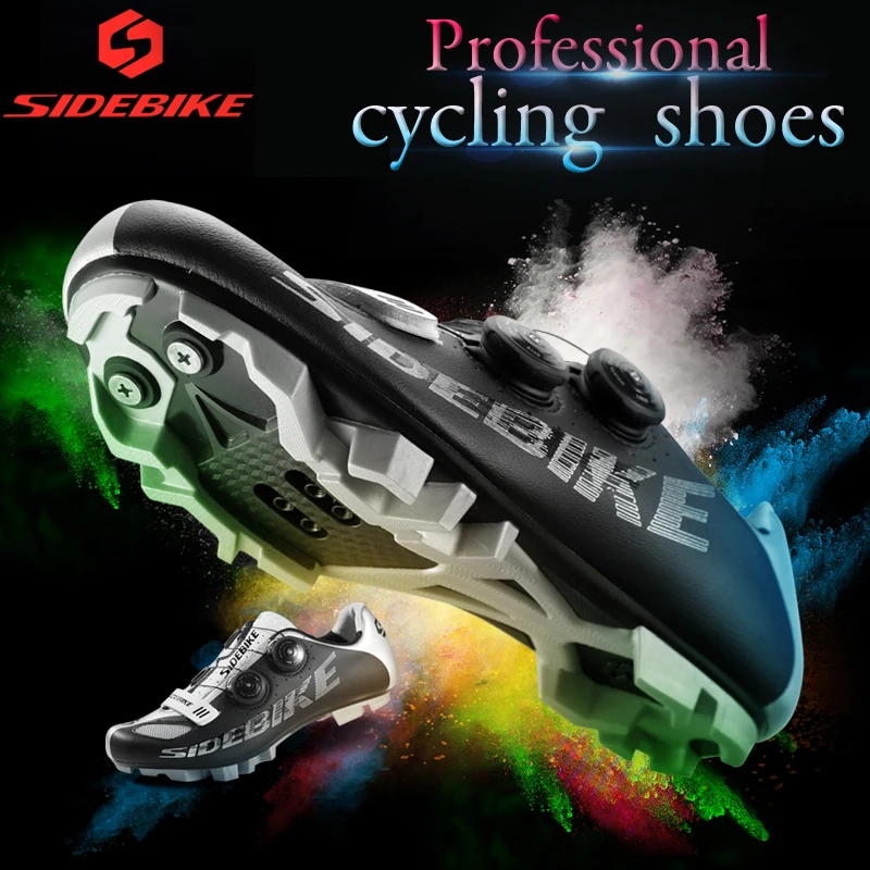 Sidebike MTB cycling Shoes Self-lock shoes Ultralight bike Shoes Mountain Bike Athletic Riding Zapatillas Ciclismo cycling shoes