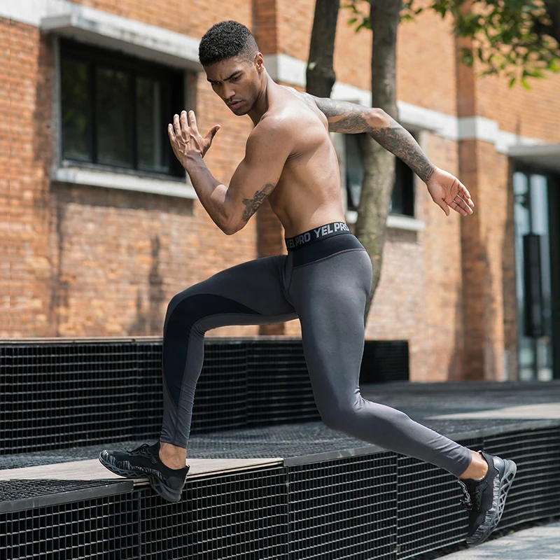 Man's Compression Pants Running Sport 