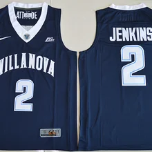 Вилланова Дикие коты Kris Jenkins 2-темно-синий Размер S, M, L, XL, 2XL, 3XL ДЖЕРСИ