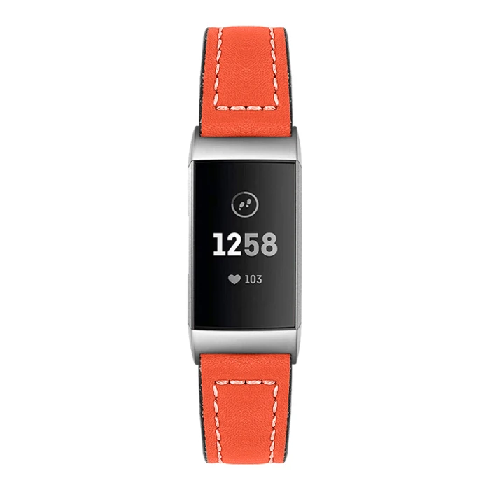 Кожаные Смарт-часы ремешок запасной браслет ремешок для FitbitCharge 3 NC99