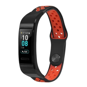 

Silicone Watch Band Strap Loop Wristband for HUAWEI Band 3/3 Pro PUO88