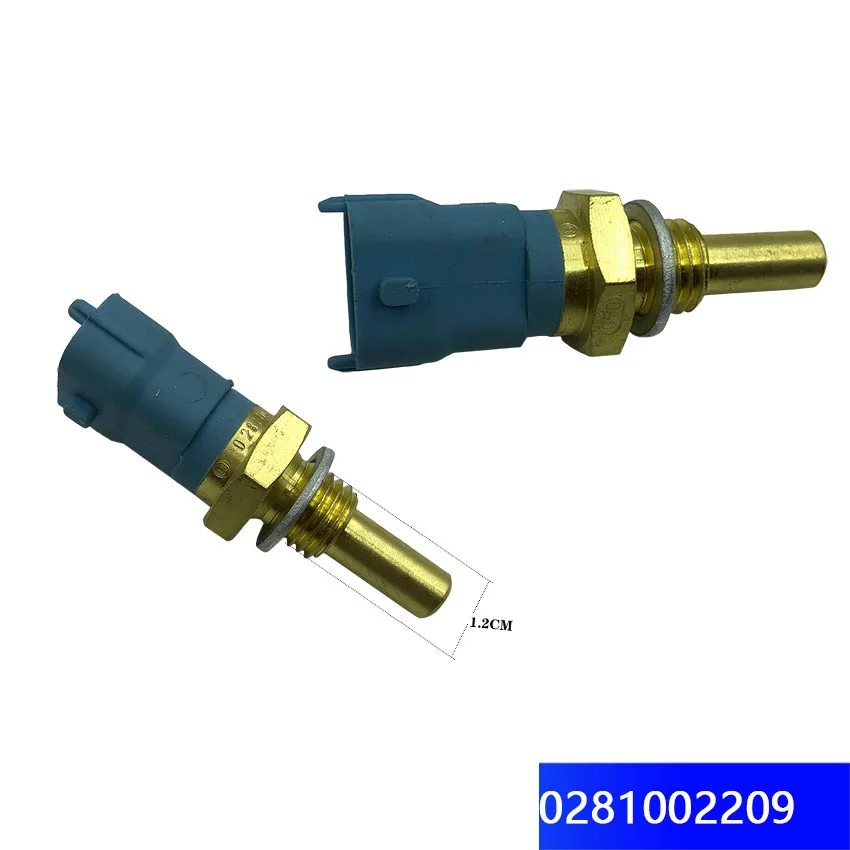

10PCS/LOT SHACMAN Delong M3000 F3000 Water Temperature Sensor Induction Plug 0281002209 for Tianlong Renault Bosch Weichai