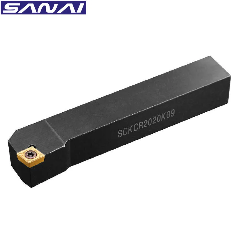 

SANAI CNC Lathe External Turning Tool Holder SCKCR Cutting Bar Turning Rod SCKCR2020K09 SCKCL2525M09 SCKCR2020K12 SCKCR2525M12