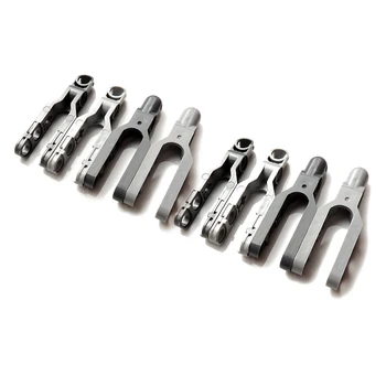 

12Pcs/lot logoings Technic, Steering Arm 5.5x2 with Towball Socket Rounded, Chamfered 57515 Building Blocks Bricks Parts DIY Toy