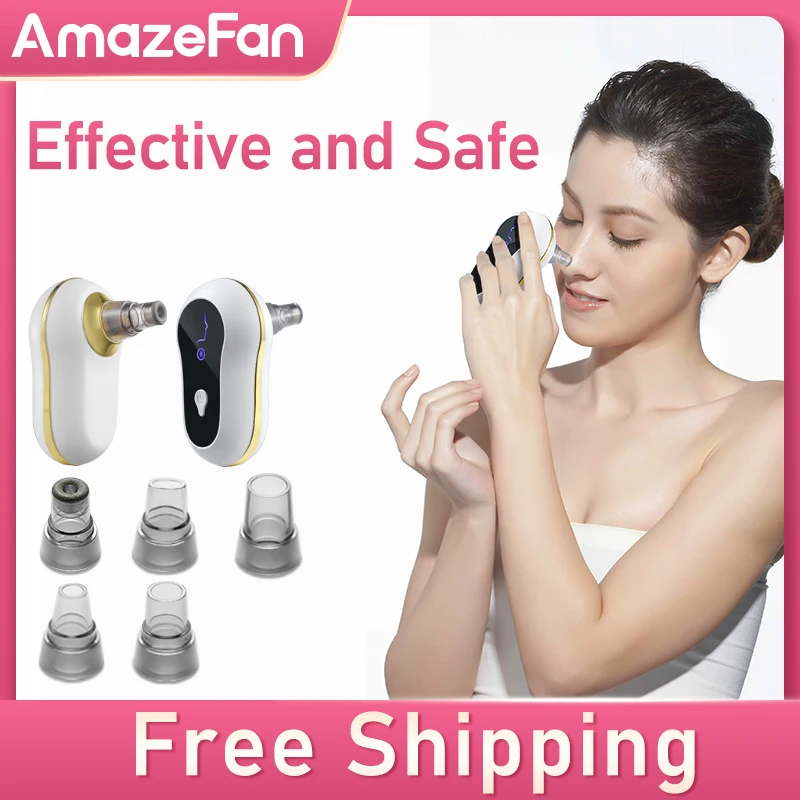 

USB Blackhead Black Dot Remover Face Pore Vacuum Skin Care Acne Pore Cleaner Pimple Removal Vacuum Suction Tools