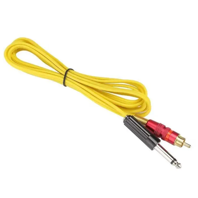Tattoo Clip Cord Tattoo Gun Copper Wire 22 AWG Copper Duct Woven Nylon Interface Tattoo Power Supply Tool Accessory