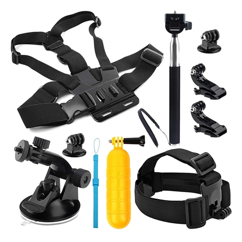Действий Камера комплект аксессуаров для GoPro Hero 7 Hero() 6/5/4 Hero Session SJCAM SJ4000 SJ5000 SJ6000 AKASO EK7000 Apeman A70 APEM#8