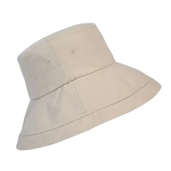

60-63cm large size fisherman hats men and women Summer wide brim bucket hats foldable sun cap adult big size panama hat