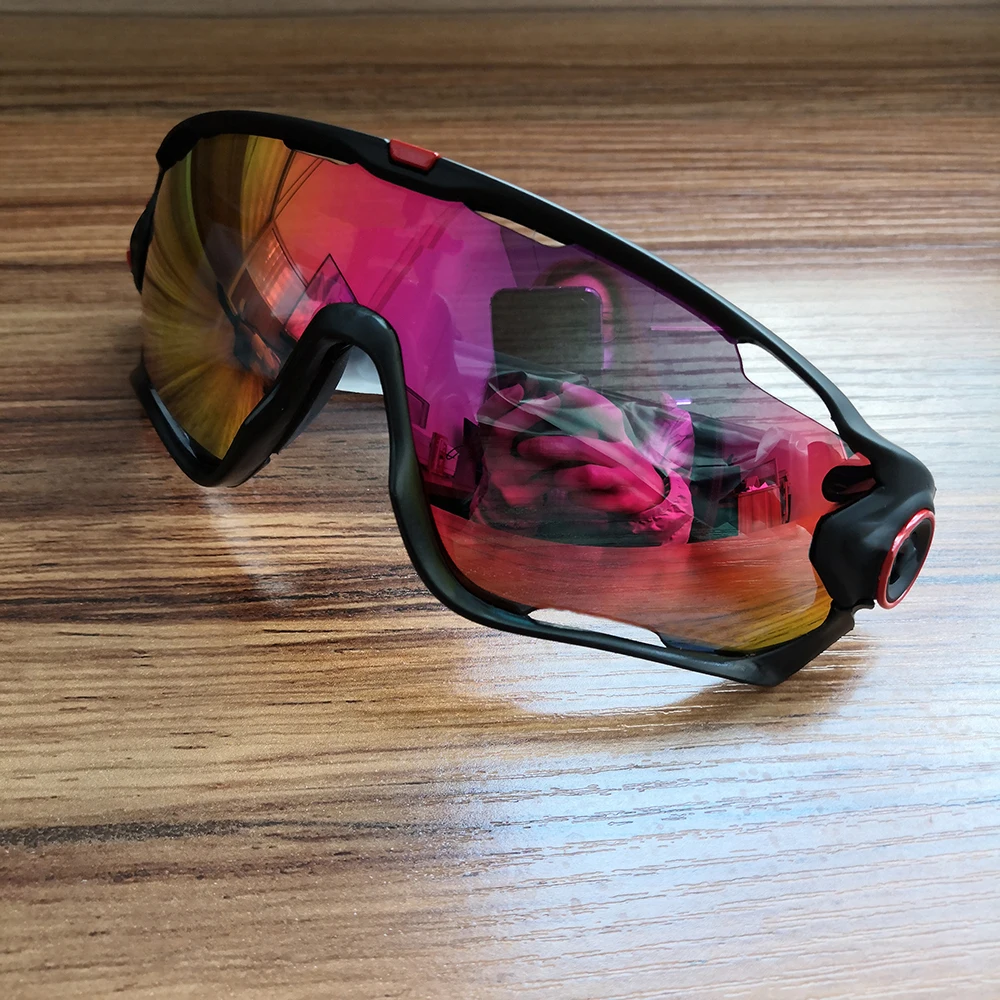 5 Lentes Polarized Cycling Glasses UV400 Man Women Sunglasses Goggle Windproof Gafas De Seguridad Bicycle Eye Fishing Glasses