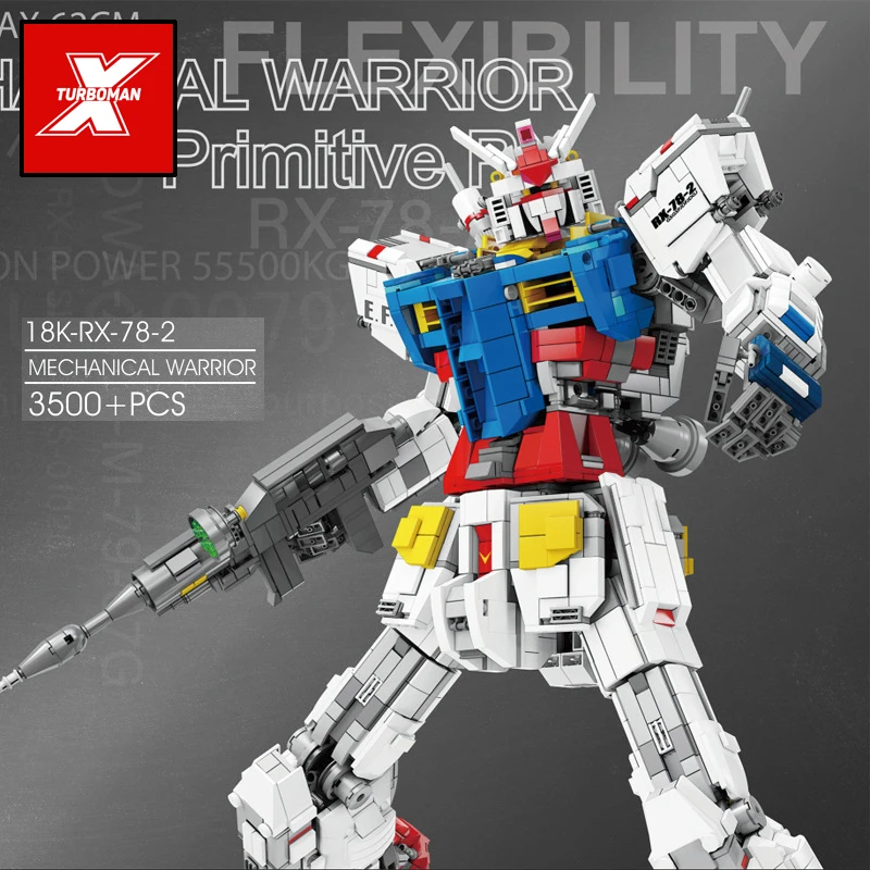 

Hot super robot war mecha Classic 1:60 scale gundam rx78-2 building block assembly model bricks toys collection for boys gifts