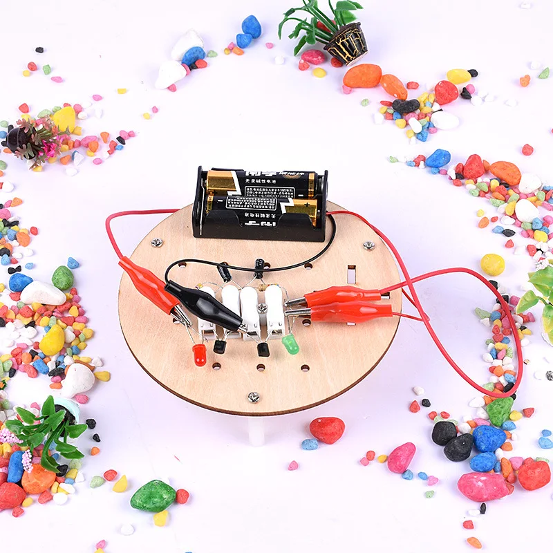 

DIY Small Invention Primary School STUDENT'S Science Experiment-Warning Light Science And Technology Small Production