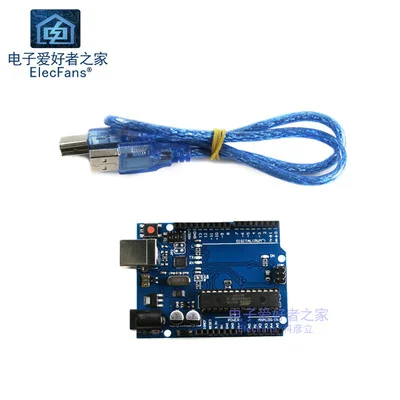 set Для-arduino Uno-r3 макетная плата официальная версия Atmega16u2+ модуль Atmega328p - Цвет: set