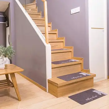 

Luminous Staircase Floor Mats Self-adhesive Stair Floor Home Carpets Stairway Office Non Slip Sticker Rugs Stair-steps U9N5