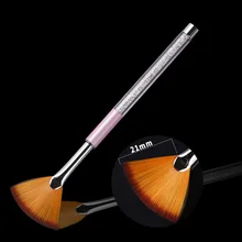 Относится к принцессе Маникюр веерообразная градиентная ручка с плоской головкой ручка для вымешивания Веерообразный Флюоресцентный маркер встряхивание мела со сверлом