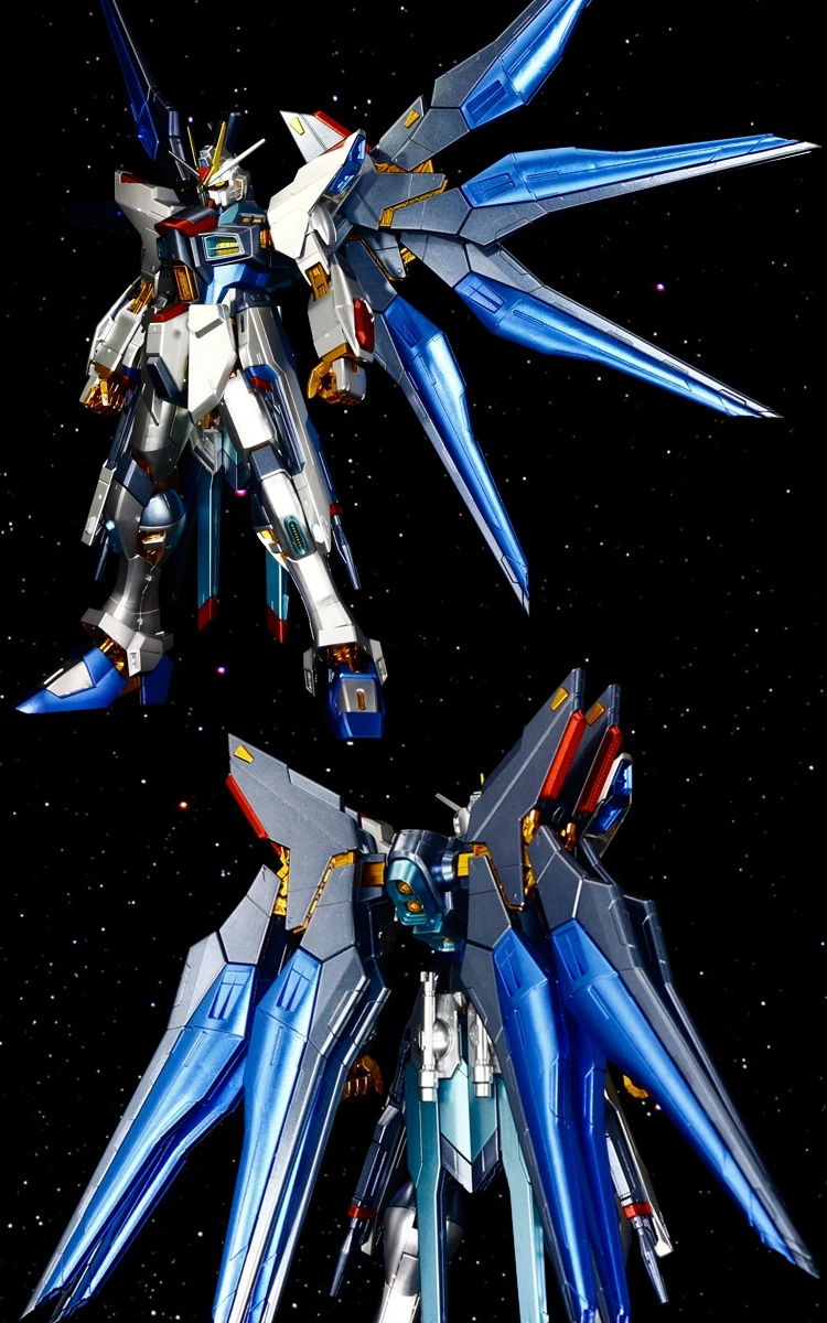 BANDAI MG 1/100 ZGMF-X20A Страйк Фридом Гандам металл цветной сильный атака freeup модель Монтажная скоба Фигурки игрушек