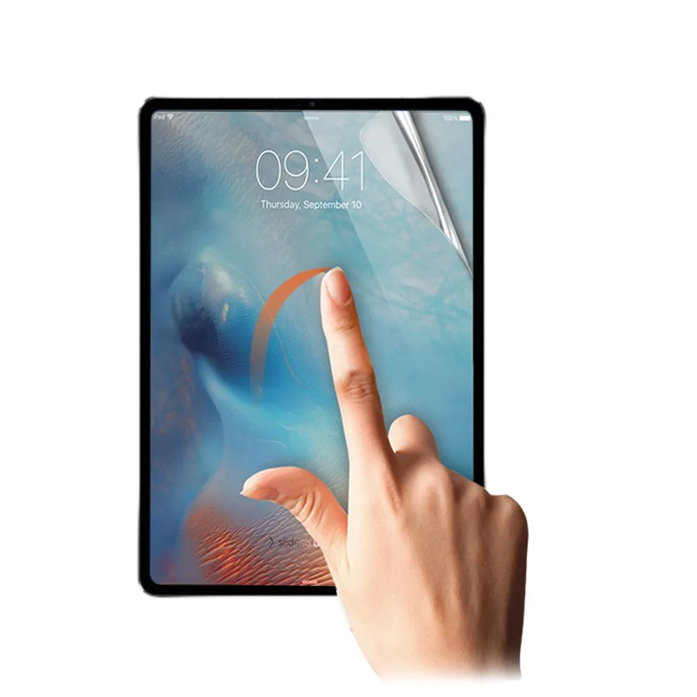 Двухкомпонентная HD мягкая устойчивая к царапинам Гидрогелевая пленка TPU материал анти-отпечатков пальцев протектор экрана для Ipad Pro 12,9 дюймов#10