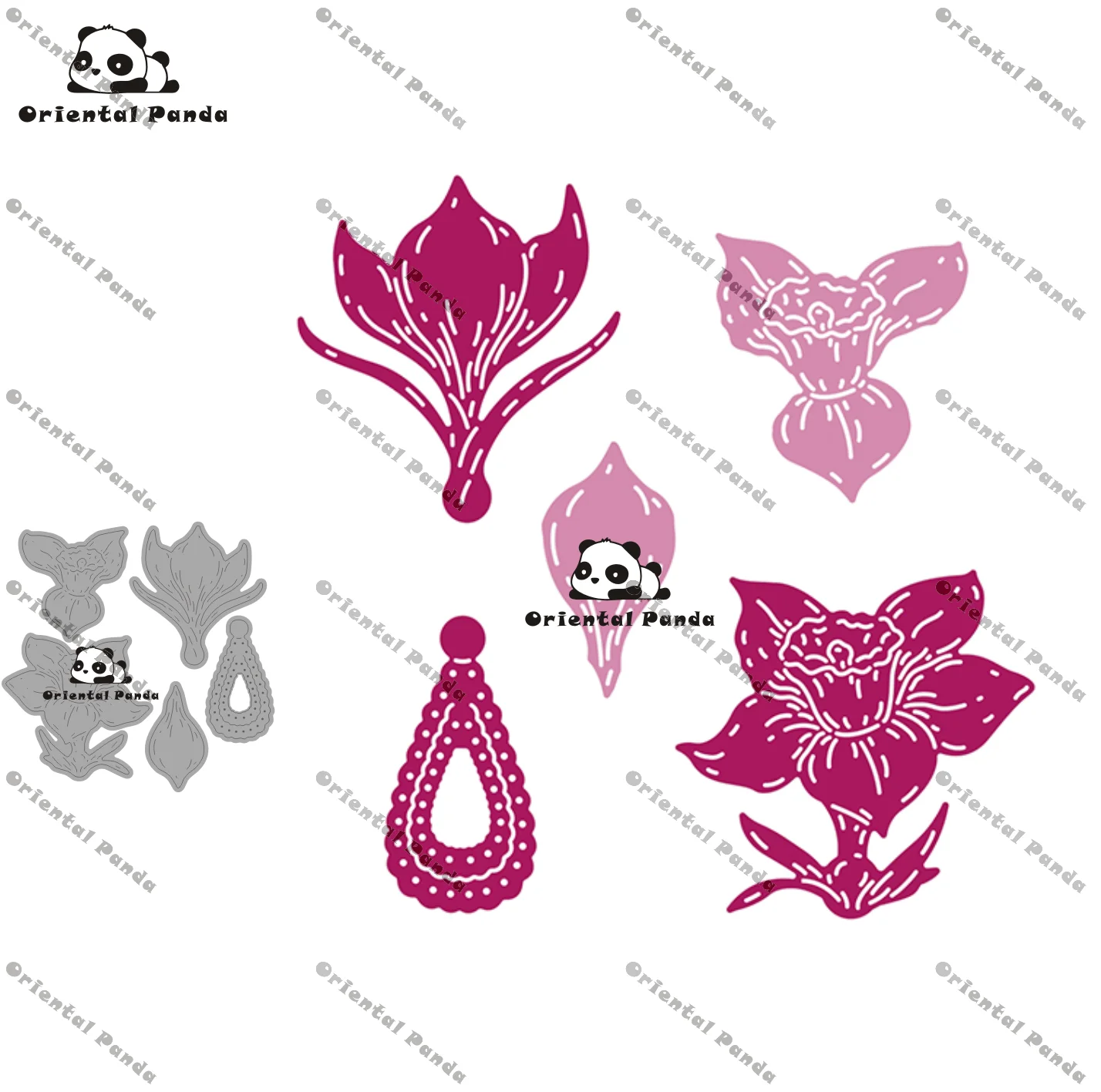 

New Dies 2020 Camper Van Metal Narcissus combination Dies diy Die photo album cutting die Scg new die for 2021 metal alina dies