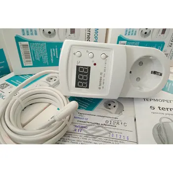 

Thermoregulator for heating systems, in the outlet terneo RZ the length of the sensor is 2 meters