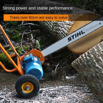 

Large scale electric saw table machinery log cutting machine