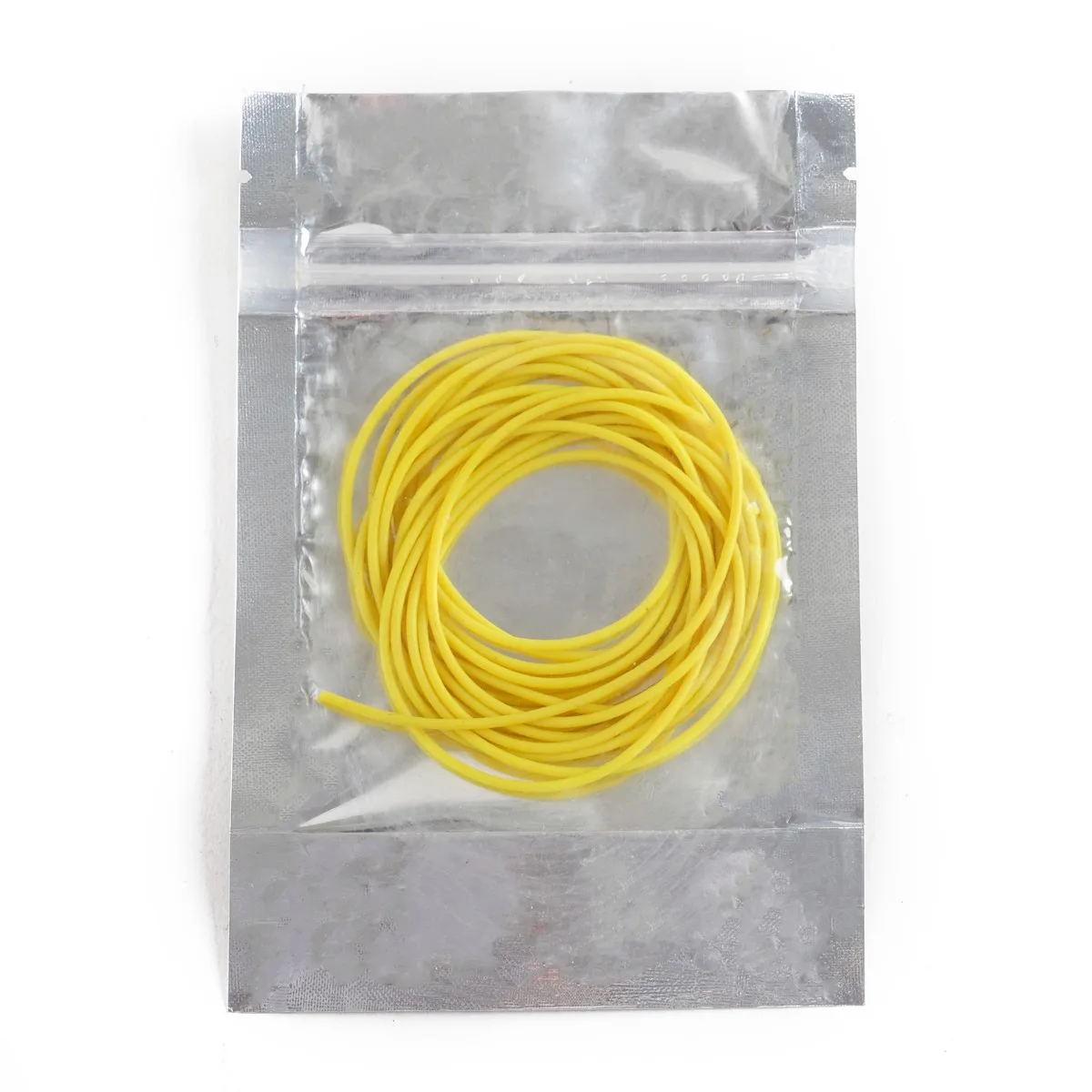 New 3m/6m Yellow Hollow Pole Elastic Inner Outer Diameter 0.7-1.6mm Fishing Lines Retention Rope Latex Tube Fishing Tackles