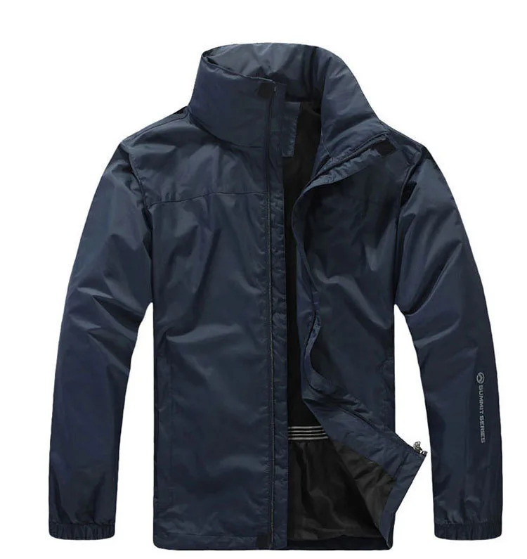 

Spring And Autumn Thin Outdoor Large Size MEN'S Assault Jacket Windproof Coat Four Seasons Waterproof And Breathable Fishing Mou