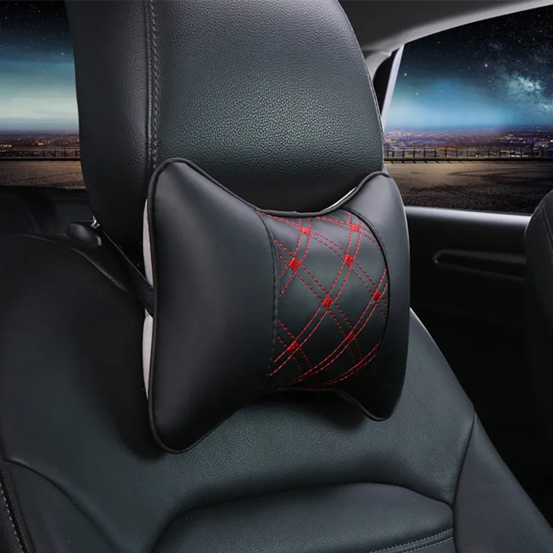 Health Car Seat Headrest Memory Foam Travel Pillow Head Neck Support Cushion
