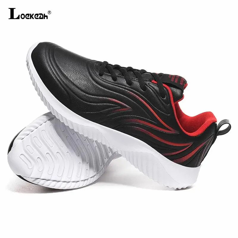 Мужская повседневная обувь на шнуровке Кроссовки светильник дышащая Спортивная