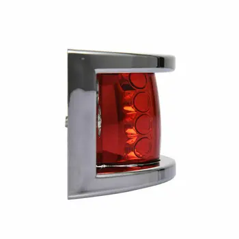 

2Pieces 12V LED Sealed Side Marker Clearance Light Assembly Waterproof For Car Trailer Truck RV Camper Off-Road