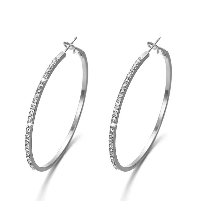 189silver Модные Эффектные серьги, большие геометрические серьги для женщин, Висячие серьги-капли, серьги, современное ювелирное изделие - Окраска металла: 189silver