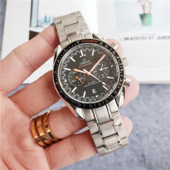 

Omega- Luxury automatic stainless steel wristwatch classic business fashion casual men's watch 03
