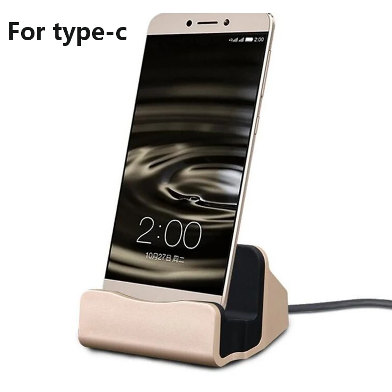 For type-c Универсальная док-станция type c для huawei mate 20X mate 20 10 pro lite p30 p20 pro lite зарядное устройство для Iphone x xs xr - Цвет: For type-c