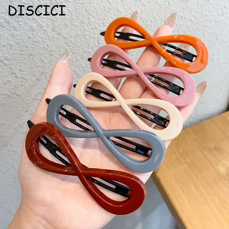 

DISCICI New Girls Color Hairpin Ear Side Head Clip Temperament Female Headdress Hair Ornament Fashion Hair Accessories OH3028