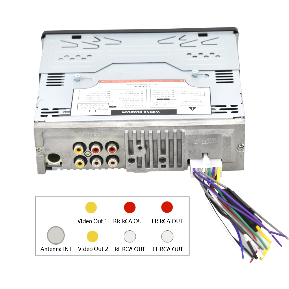 Авторадио AMPrime 1 Din Bluetooth sd-карта Мультимедиа DVD/CD плеер Coche Радио стерео Авто аудио стерео Automotivo USB