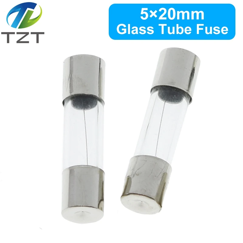 FAST-ACTING Quick BLOW 5mm x 20mm GLASS FUSE 250V 0.2A 1A 2A 6A 8A 6.3A 10A 20A 