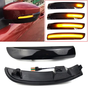 

For Ford Kuga II DM2 Van Escape EcoSport 2013-2019 Flowing Dynamic Indicator Turn Signal Light LED Side Wing Mirror Blinker