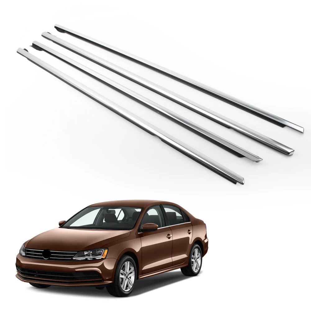Cheap 4X Auto Tochtstrip Venster Moulding Trim Deur Afdichting Riem Voor Volkswagen Vw Jetta 2011 212 2013 2014 2015 2016 2017 2018 Chrome Cheap 4X Auto Tochtstrip Venster Moulding Trim Deur Afdichting Riem Voor Volkswagen Vw Jetta 2011 212 2013 2014 2015 2016 2017 2018 Chrome