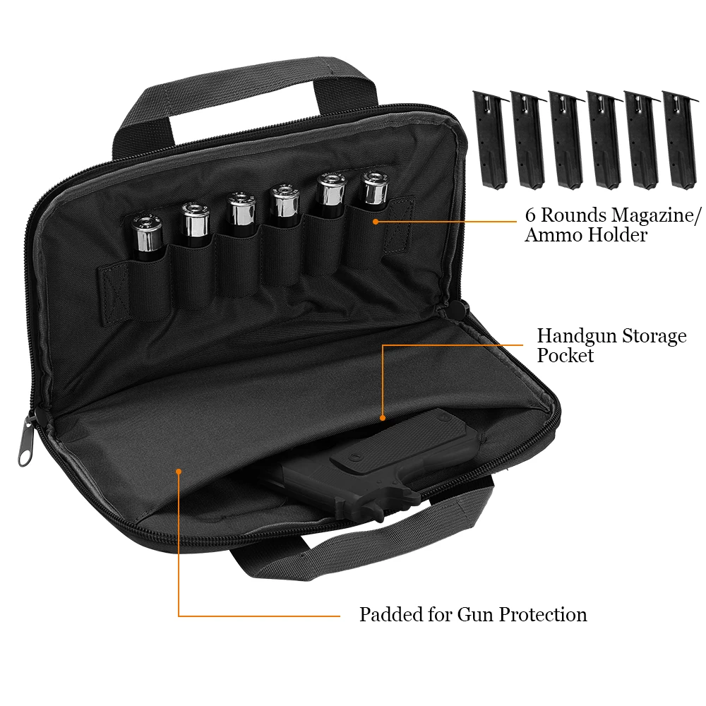 Тактический пистолет сумка 600D подсумок водонепроницаемый патрон страйкбол кобура для скрытого ношения пистолет сумка для переноски пистолет протектор