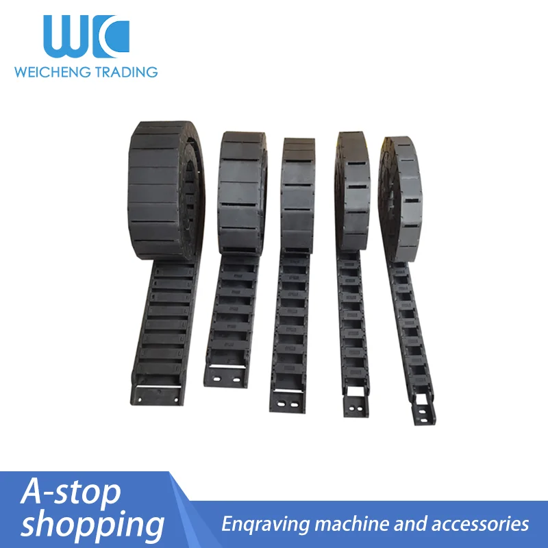 Stainless Steel Chain Steel Chain Plastic Chain Nylon Cable Drag Chain Bridge Cable Chain For 3D Printer-CNC Engraving Machine