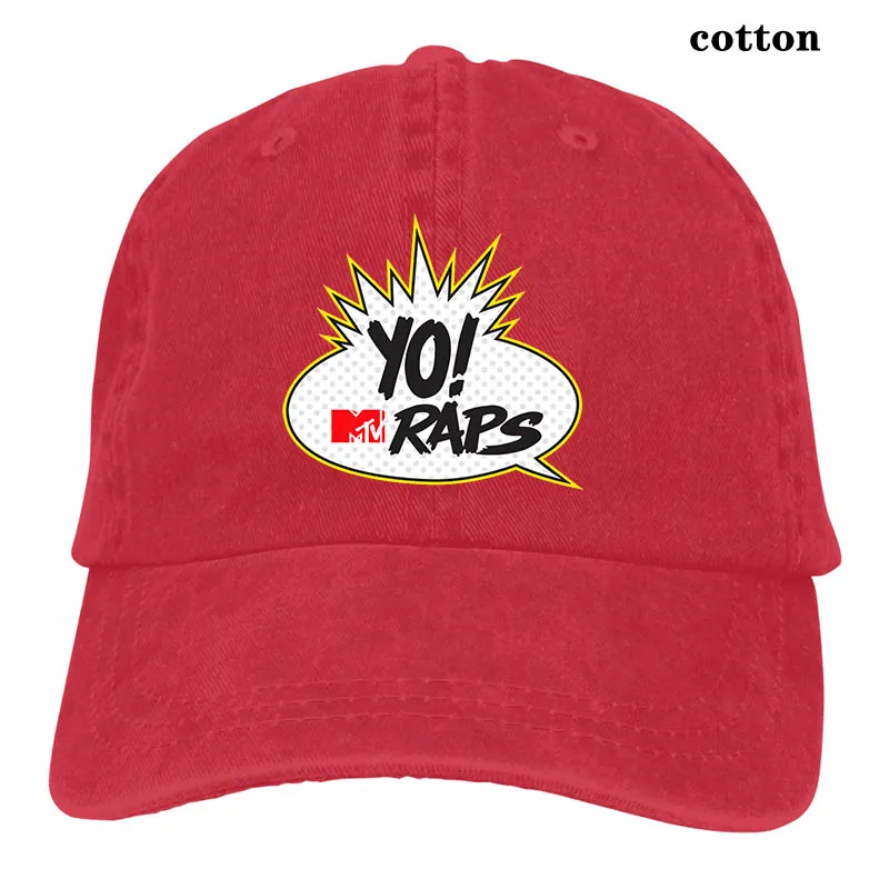 Эй! MTV RAPS бейсбольная кепка для мужчин и женщин, Кепка-Дальнобойщик, модная Регулируемая Кепка - Цвет: 3-Red