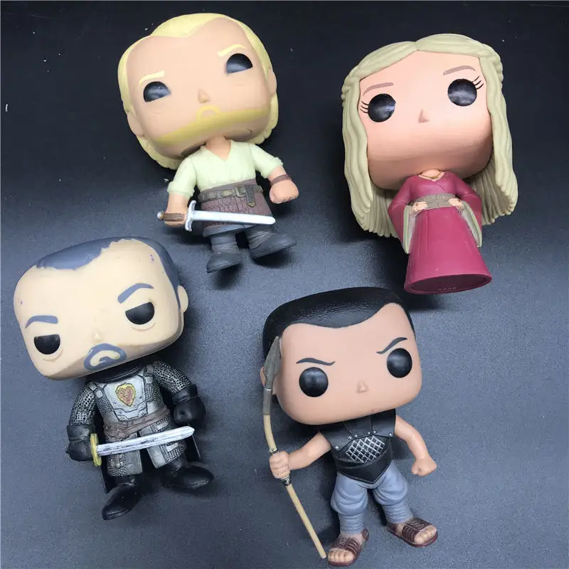 

Game of Thrones model toy Stannis Baratheon /JORAH MORMONT/GREY WORM/CERSEI LANNISTER Collection of toys