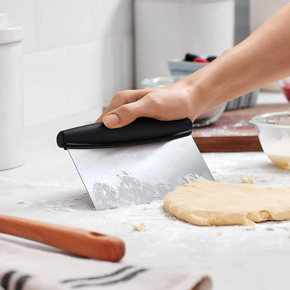 

Stainless Steel Cake Cutter Cake Smooth Cream Spatula Baking Pastry Tool Dough Scraper Kitchen Butter Knife Cake Decoration Tool