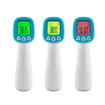 

Handheld Non Contact Quick Temp Tester Forehead Thermometer Body Temperature Thermometer Digital LCD Temperature Meter