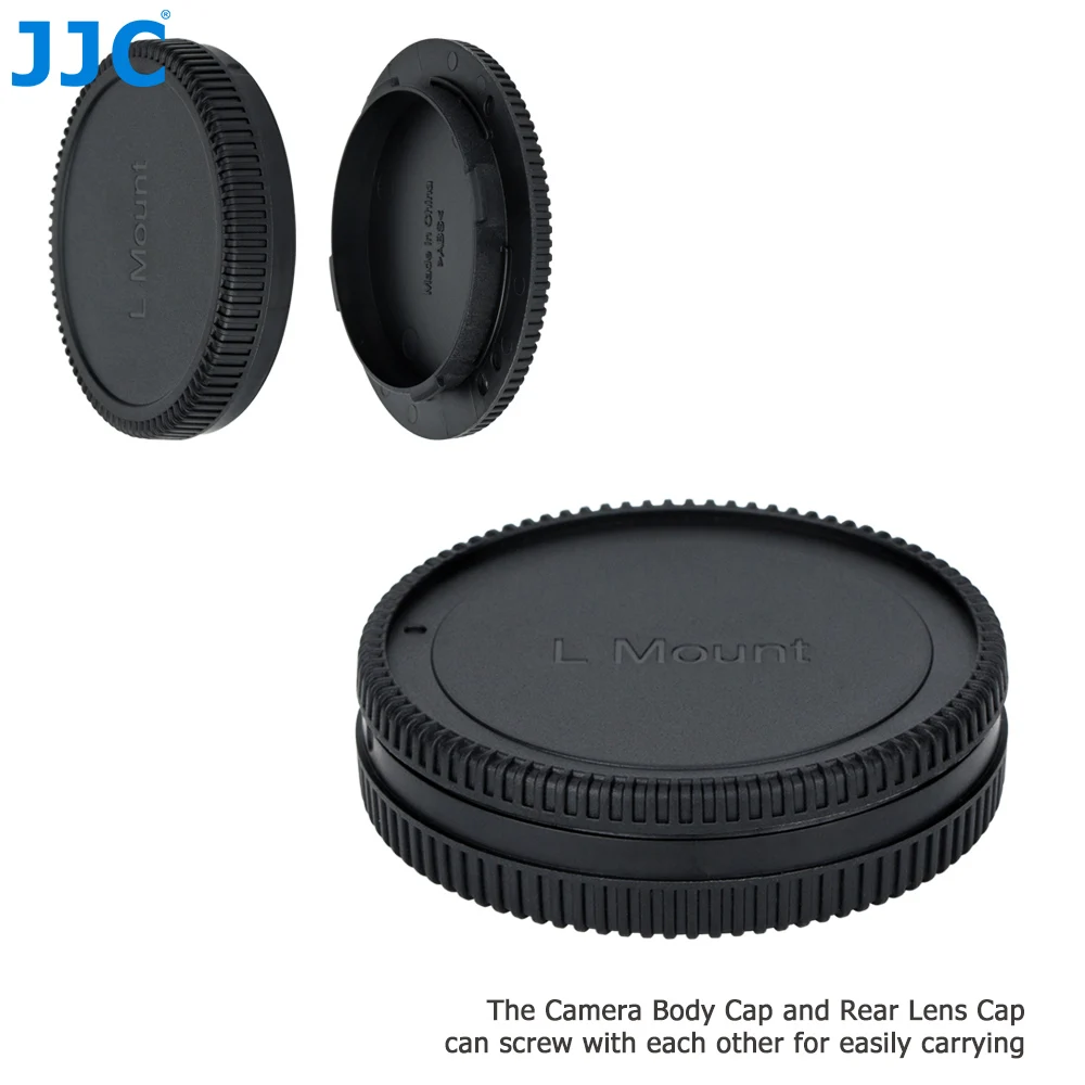 Jjc Camera Body Cap Copertura Del Cappuccio Dell'Obiettivo Posteriore Leica Sl(Typ601) Leica Cl Panasonic Lumix Dc-S5M2 Dc-S5 S5 Ii S5 Iix S1 S1R S1H 