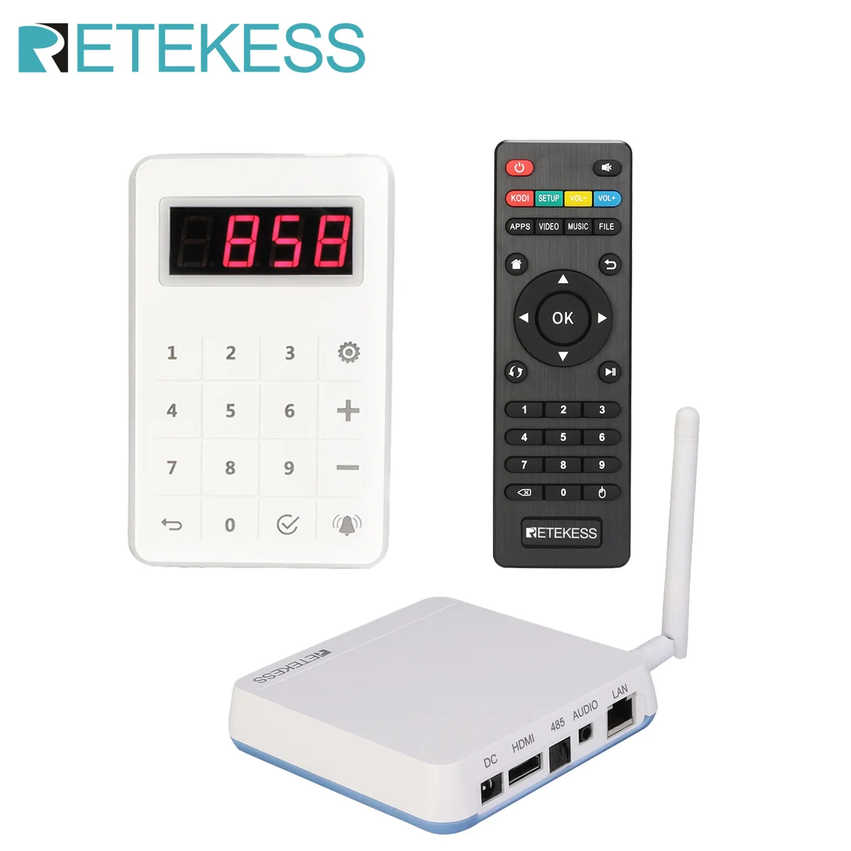 Умная Система видеозвонков Retekess TD015, пейджер для ресторана, банки, клиник, пейджер официанта, система очереди|Пейджеры| | АлиЭкспресс