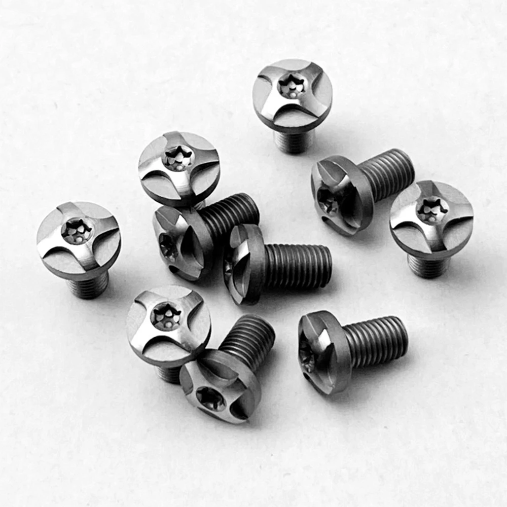 

4 Pieces Customized 1911 Grips Screw Stainless Steel CNC Production T8 Torx Screw Tactical 1911 Screw Accessories